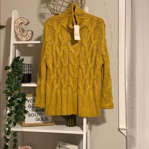 Zara braided sweater